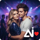 Amore IA Abbraccio e bacio IA icon