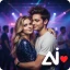Amore IA Abbraccio e bacio IA icon