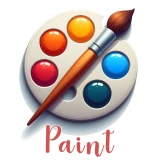 Paint parameters Android icon