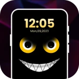 Fond d'écran animé Funky Smile icon