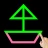 Dessin Line: pas levage Puzzle icon
