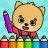 Ausmalen Spiele für Kinder icon