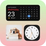 Widgets OS 18: Widgets Colorés icon