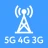 Segnale telefonico 5G, 4G, LTE icon