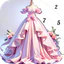 Gioco da colorare l'abito icon