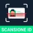 Scanner per carte d'identità icon