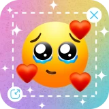 이모티콘 메이커: DIY 이모티콘 병합 icon