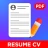 IA Crear Currículum - CV PDF icon