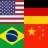 Teste de Bandeiras do mundo icon
