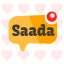 Saada - Live chat y voz icon