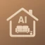 Progettazione di interni AI icon