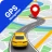 Navegación GPS y mapa de ruta icon