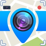 Caméra de carte GPS icon