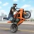 Jogo Moto Wheelie Grau 3D icon
