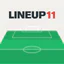 LINEUP11: Fußballaufstellung icon