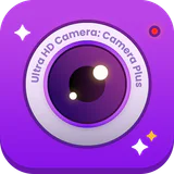 Ultra HD Camera: Camera Plus icon