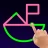 Dessine simplement la ligne icon