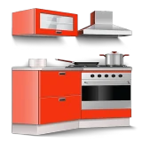 Kitchen Design : Cuisine 3D icon