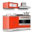 Kitchen Design : Cuisine 3D icon