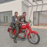 Indian City Gangster Bike Game icon