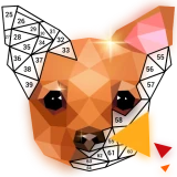 inPoly: Jeu de Puzzle Poly Art icon