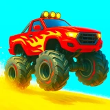 Jeux de courses monster trucks icon