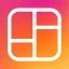 Photo collage - montage photo icon