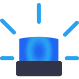 Polizei Blaulicht icon