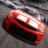 Courses de stock-cars icon