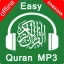 Koran mp3 offline met Qibla icon