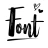 Lettre Fonts - Texte Stylisé icon