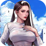 sexy gioco da colorare icon