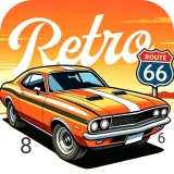 Retro Vibes Paint by Number icon