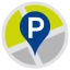 Apparkya Parquímetro y parking icon