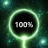 Animation charge batterie 3d icon