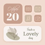 Widget 2026: Widget Esthétique icon