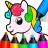 Jeux de dessin: peins, couleur icon