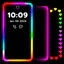 LED luminose arrotondato: edge icon