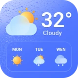 WeatherSight - ライブ天気予報 icon