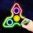 Spinner de dedo: Arte glow icon
