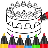 Kleuren tekenen voor kinderen icon