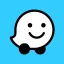 Waze Navigation und Verkehr icon