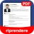 PDF lavoro CV creatore icon