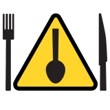 Lebensmittelwarnung icon