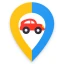 Trova auto parcheggiata: GPS icon