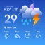 Météo précise. Radar d'orage icon