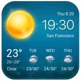Widget de prévision météo icon