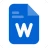 Saisir un Document Word Office icon