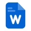 Saisir un Document Word Office icon