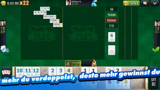 101 Yuzbir Okey Plus screenshot 6